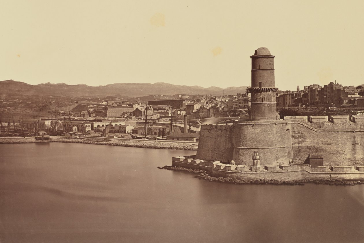 Marseille door Édouard Baldus
