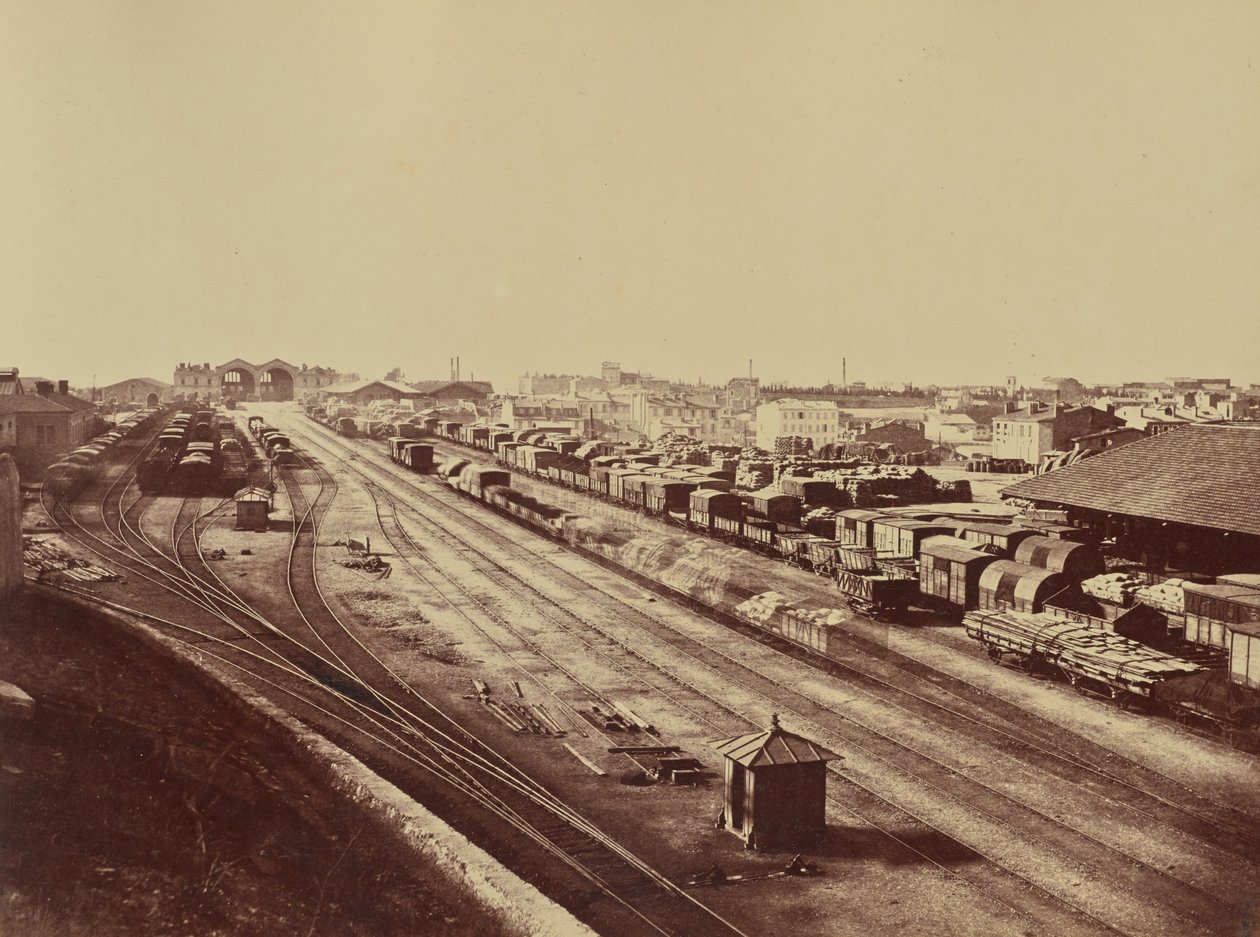 Marseille door Édouard Baldus