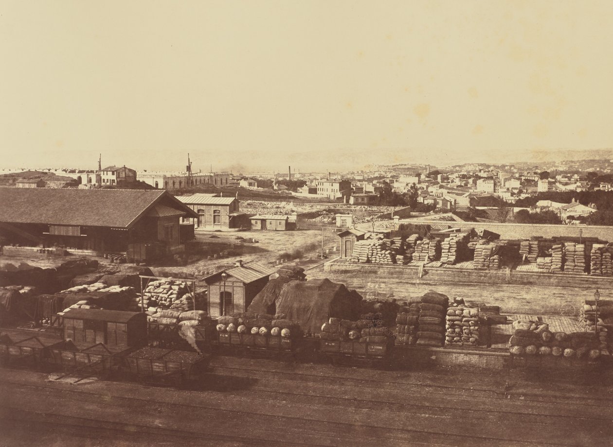 Marseille door Édouard Baldus