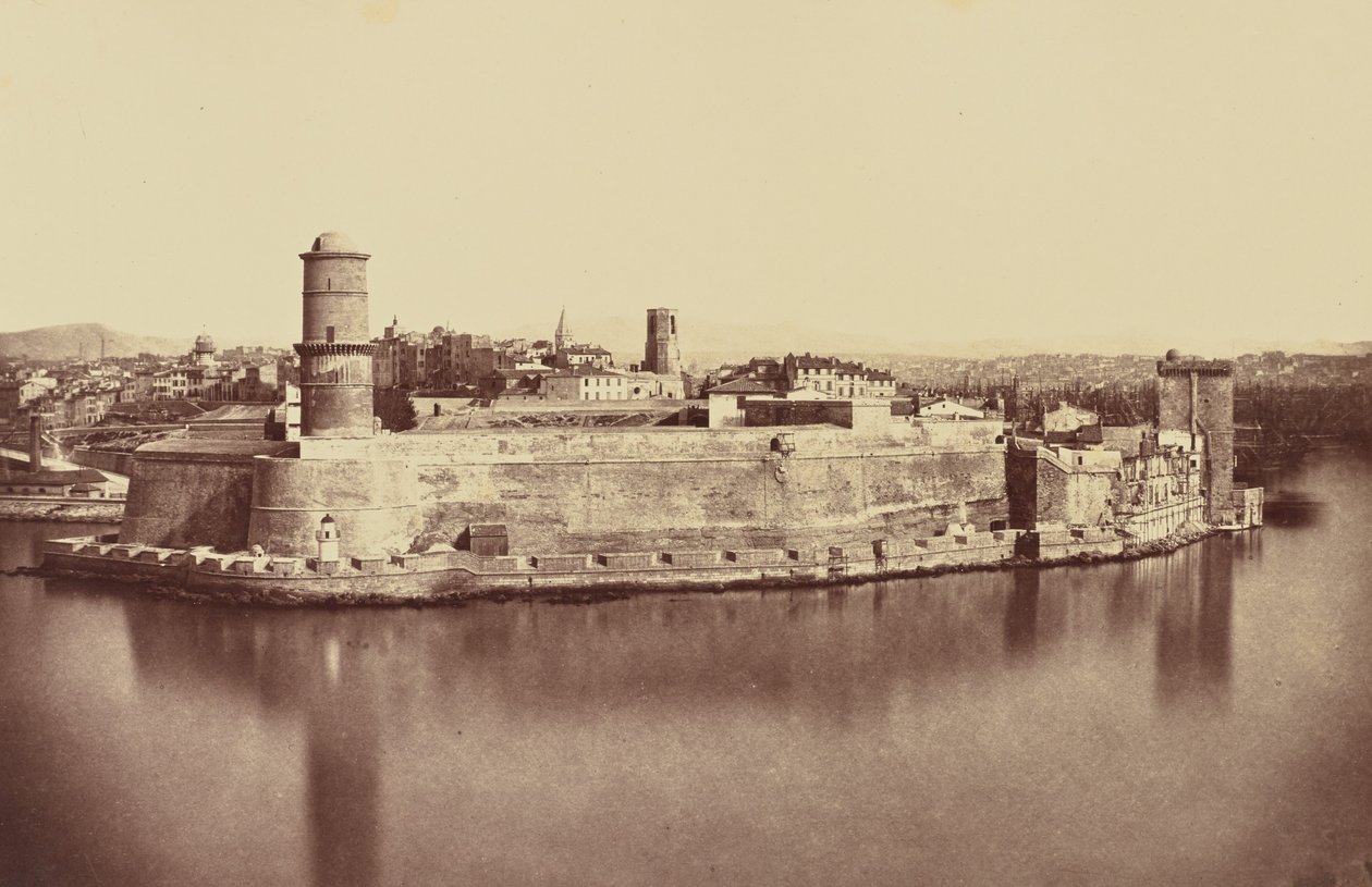 Marseille door Édouard Baldus
