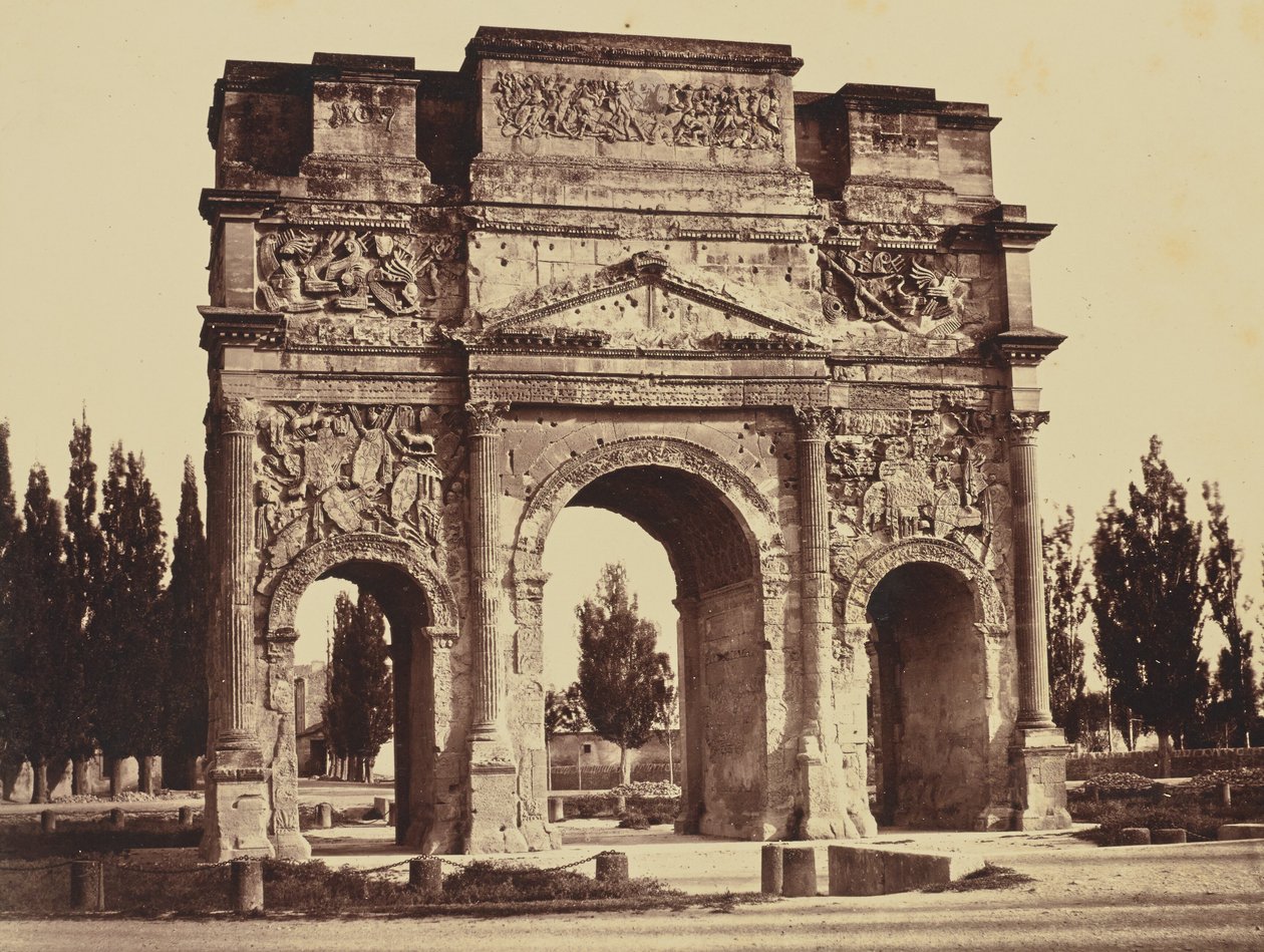 Orange. Antieke boog door Édouard Baldus