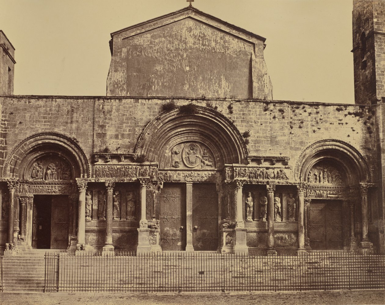Saint-Gilles door Édouard Baldus