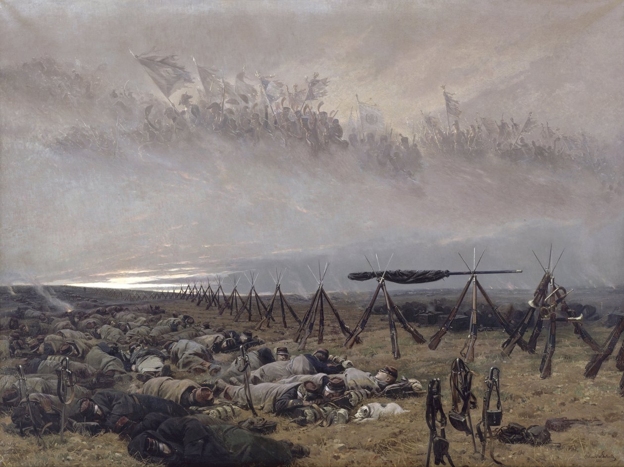 De Droom, 1888 door Jean Baptiste Edouard Detaille