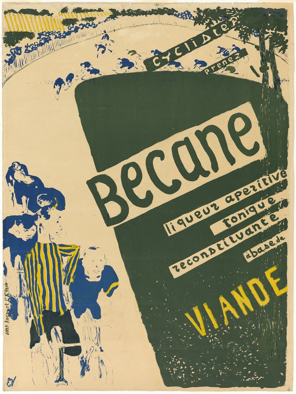 Fiets door Édouard Jean Vuillard
