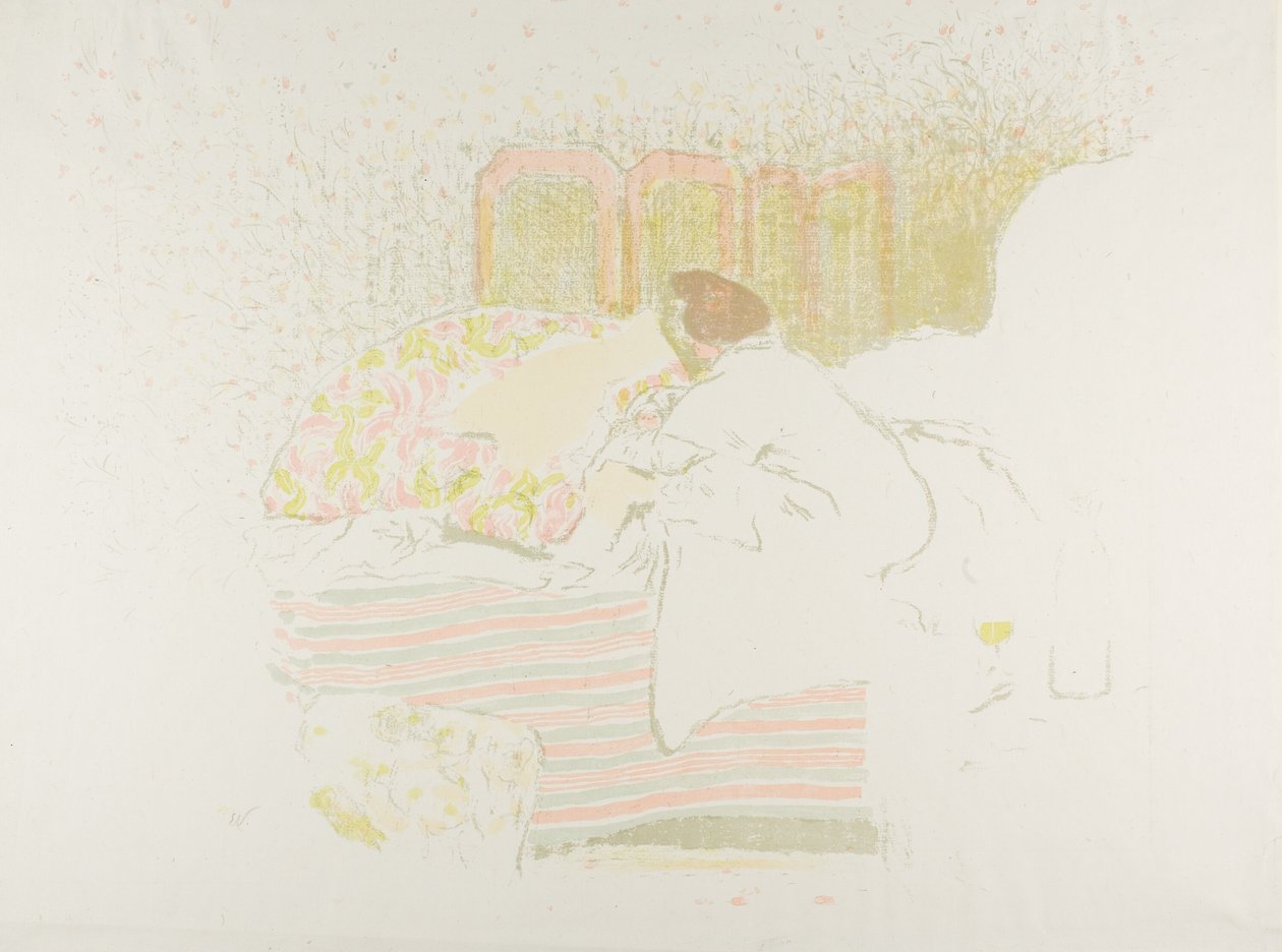 De geboorte van Annette door Édouard Jean Vuillard