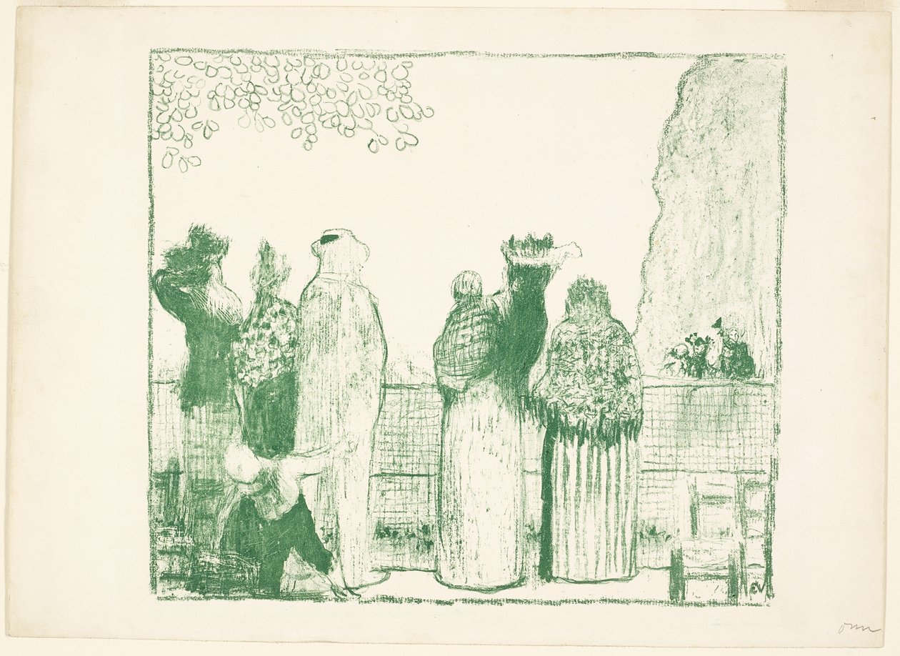 De Tuilerieën door Édouard Jean Vuillard