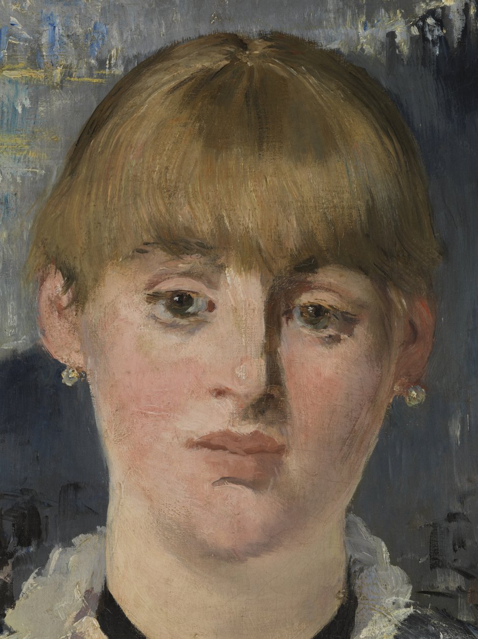 Een bar in de Folies-Bergère, 1881-82 (detail) door Édouard Manet