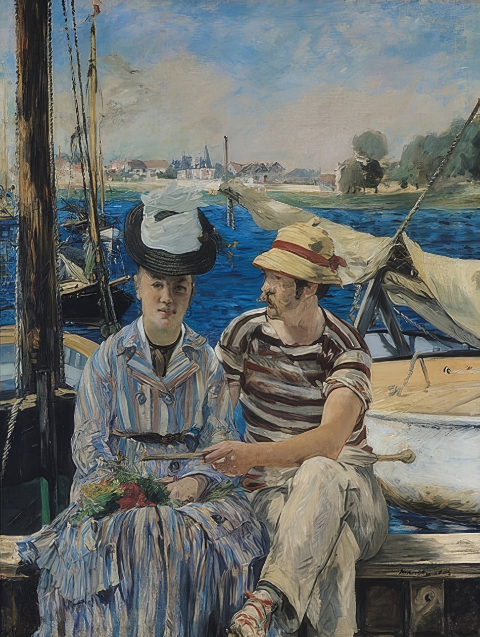 Argenteuil. 1874 door Édouard Manet