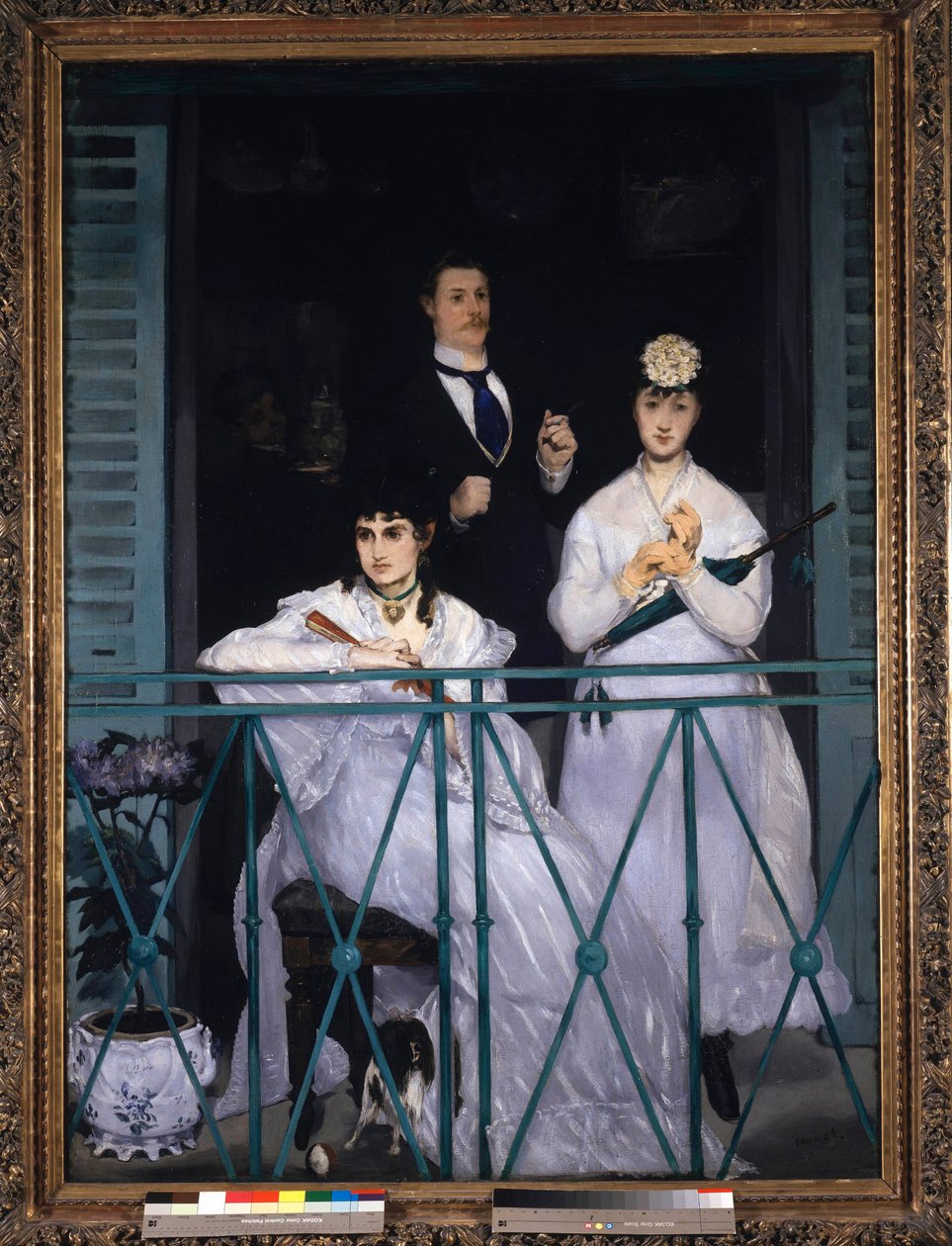 Balkon (detail) door Édouard Manet
