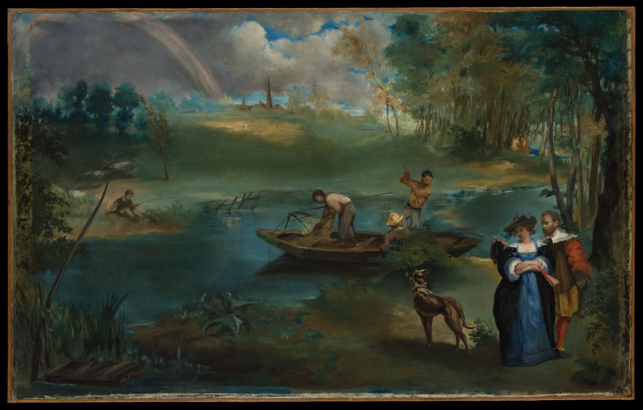 Vissen door Édouard Manet