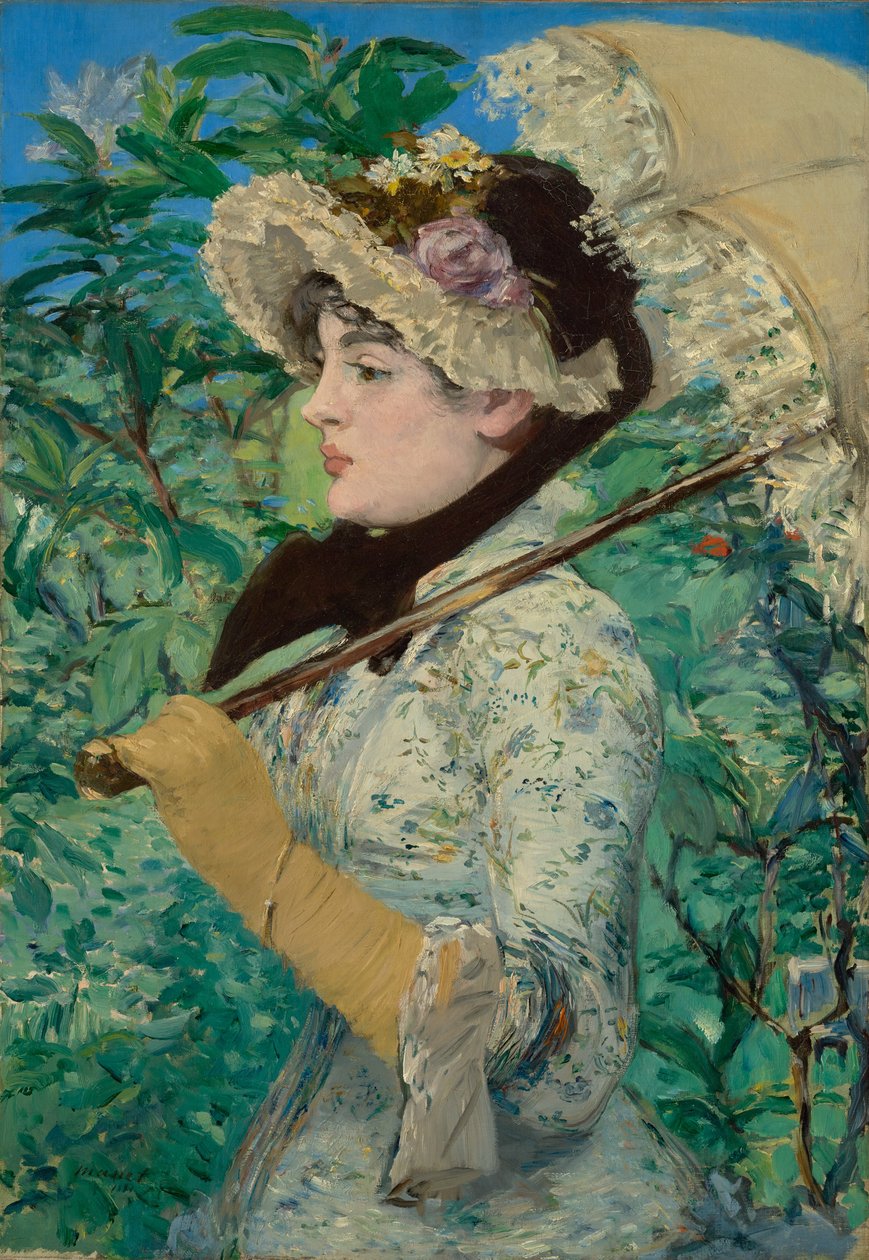 Jeanne (Lente) door Édouard Manet