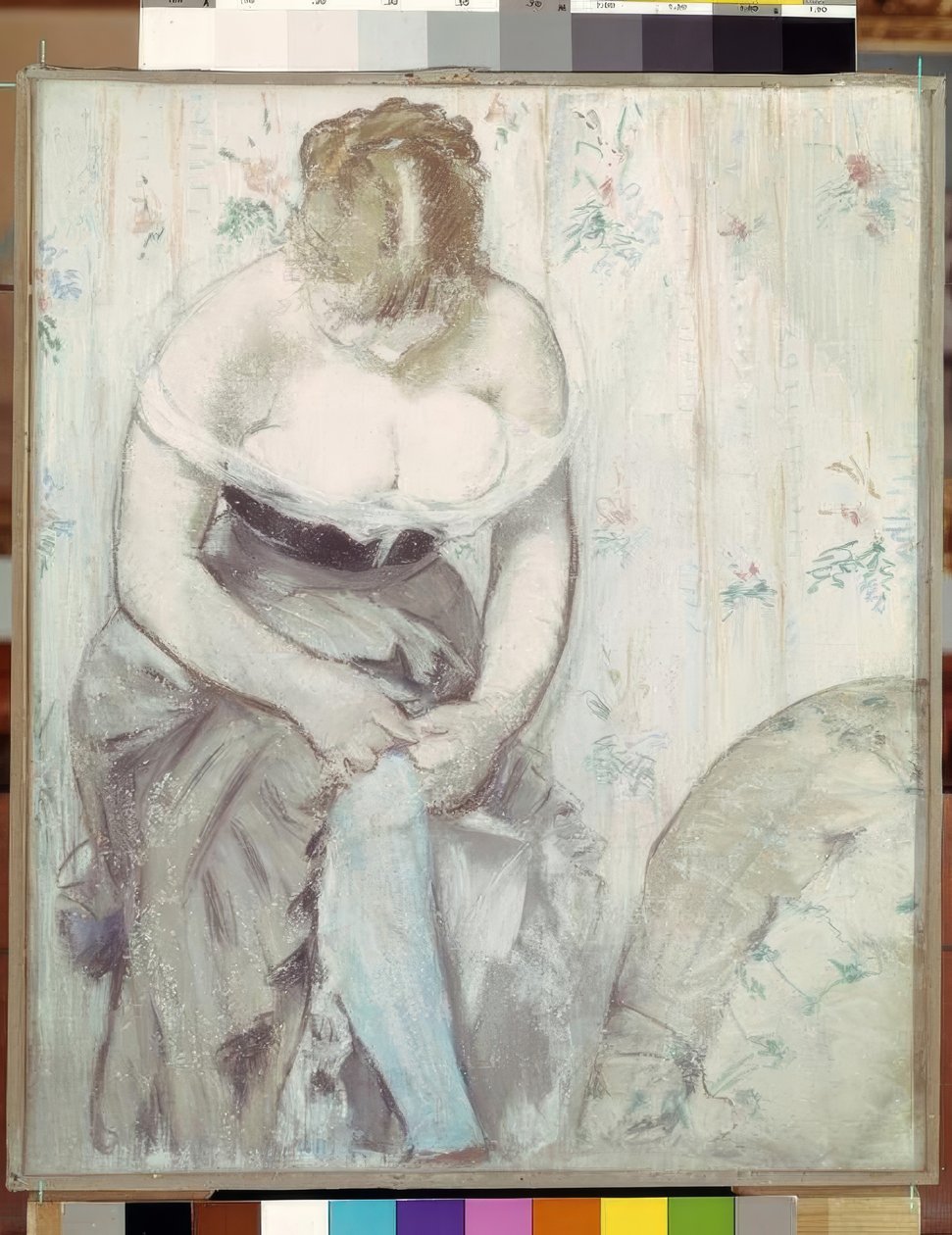 De vrouw met de jarretel door Édouard Manet