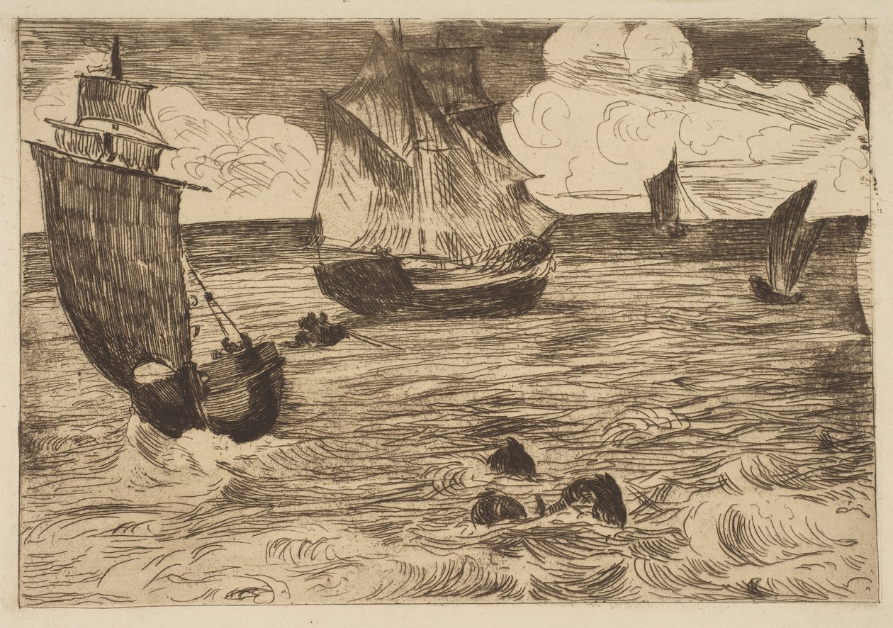 Marine, 1865-66 door Édouard Manet