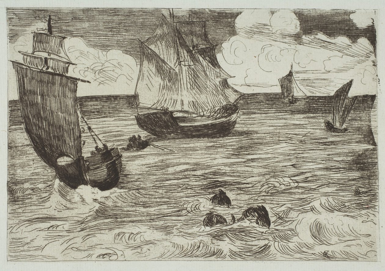 Marine, 1865-66 door Édouard Manet