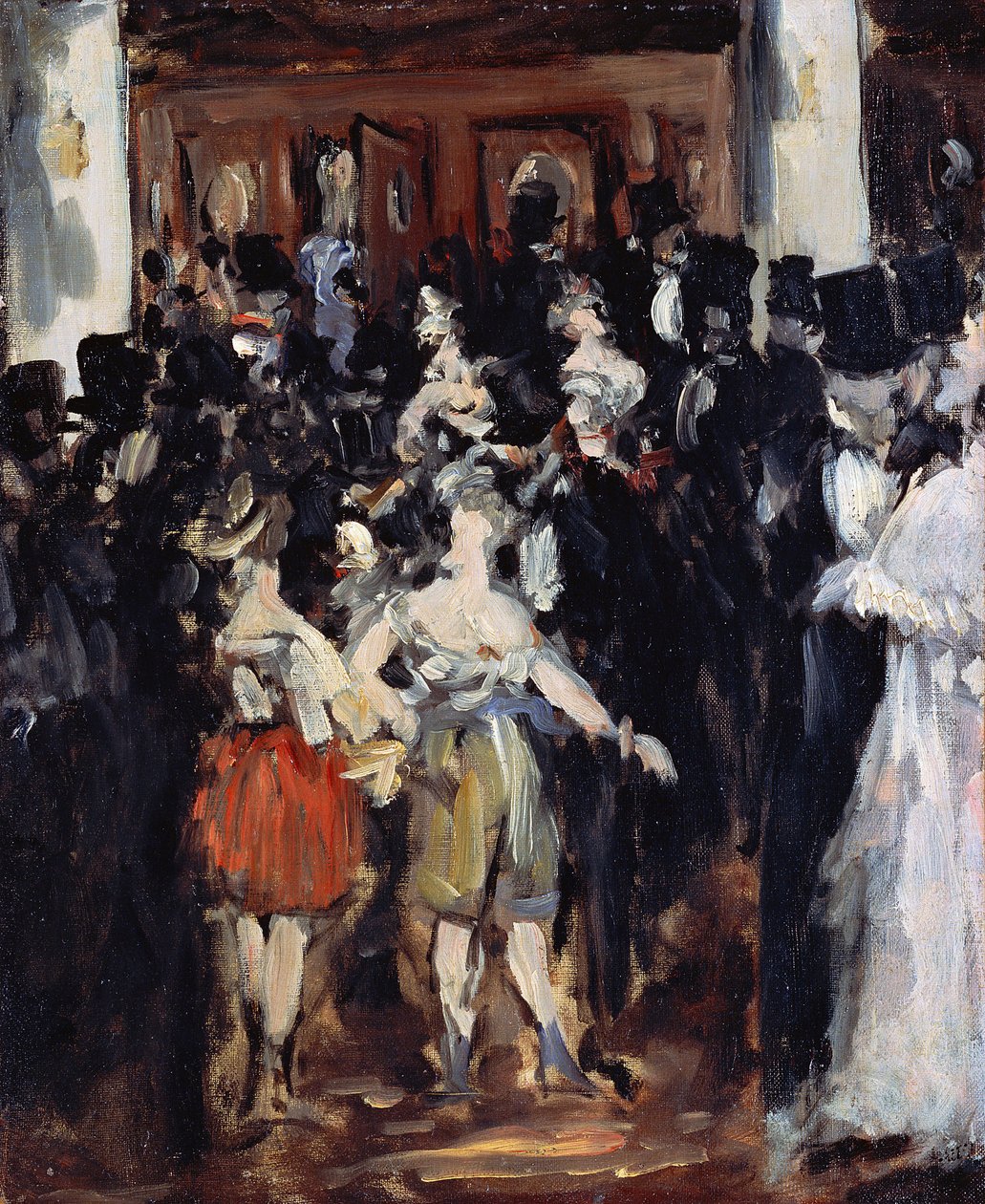 Gemaskerd bal in de Opera - Manet, Edouard (1832-1883) door Édouard Manet