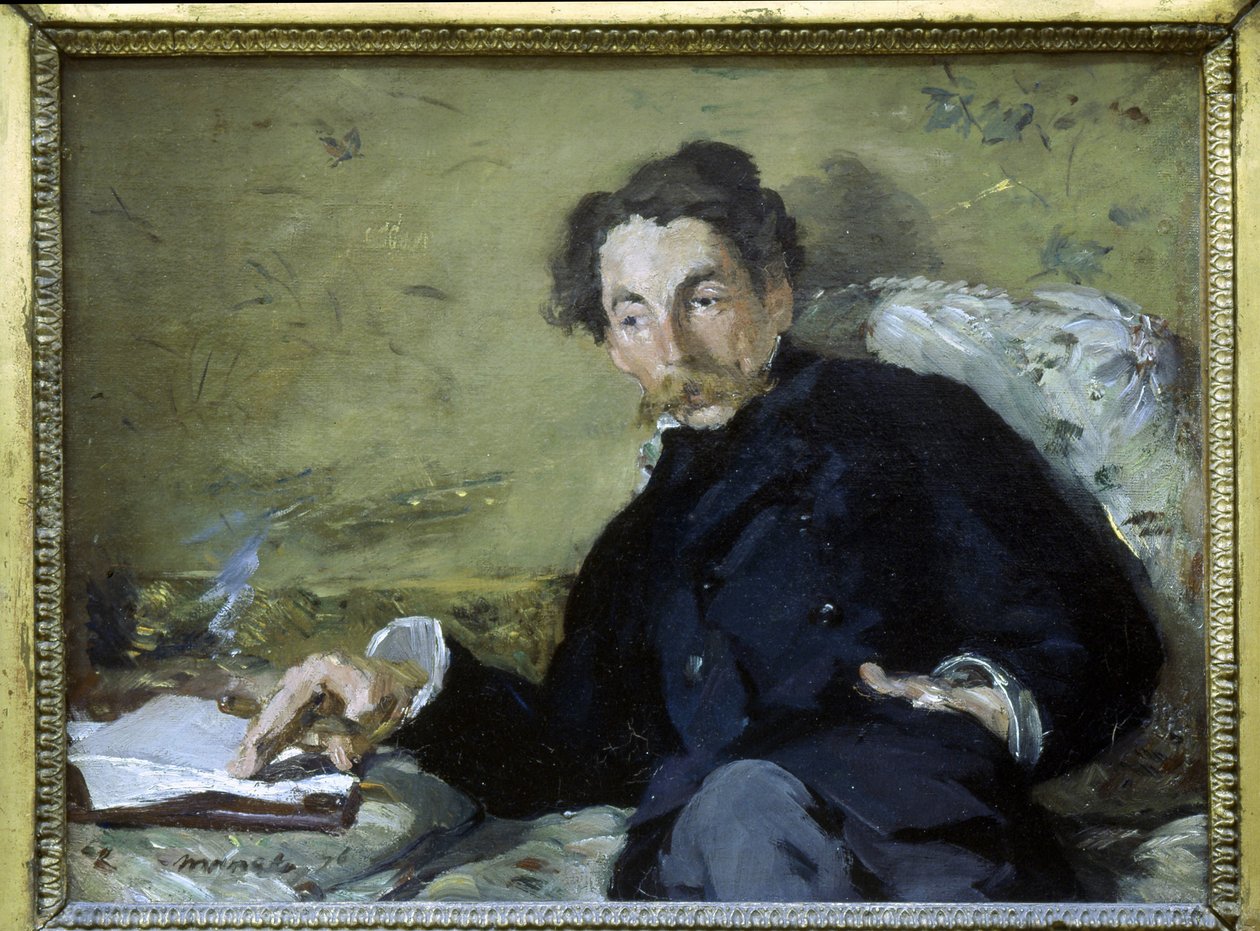 Stéphane Mallarmé (1842-1898) - door Edouard Manet door Édouard Manet
