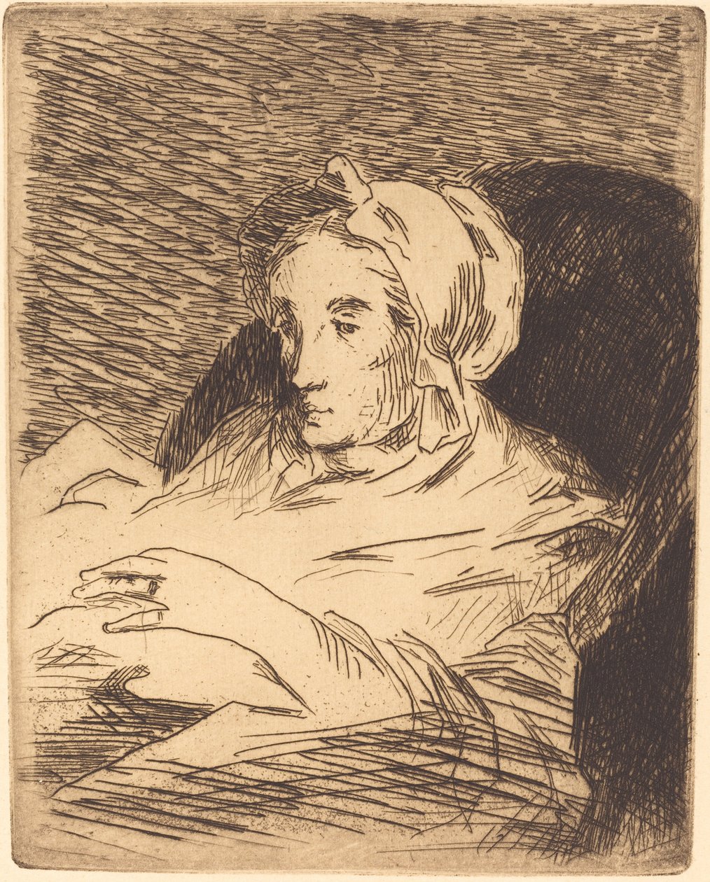 De herstellende door Édouard Manet