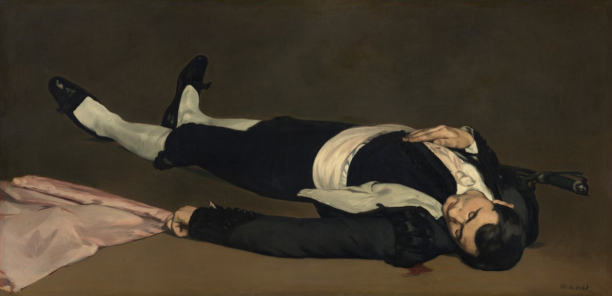 De dode toreador door Édouard Manet