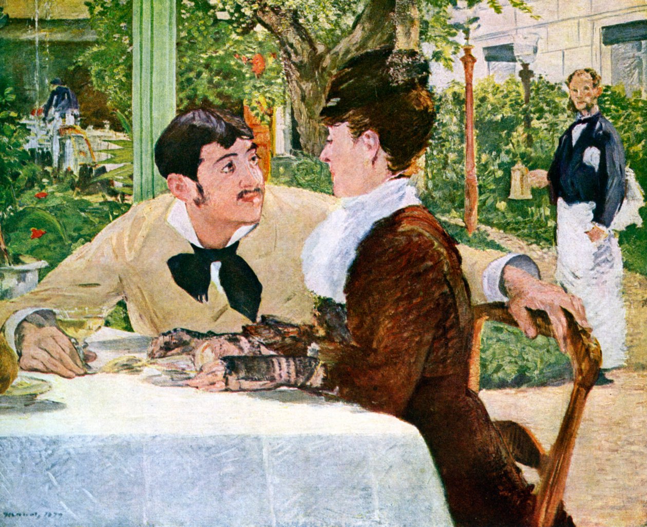 De Tuin van Père Lathuille, 1879, 1938 door Édouard Manet