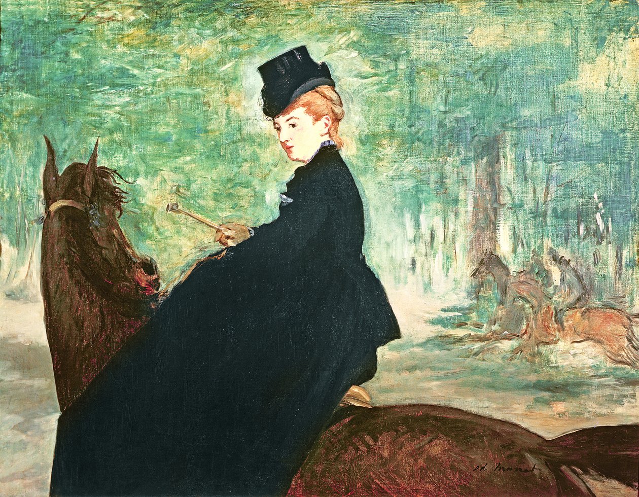 De Amazone, 1875 door Édouard Manet