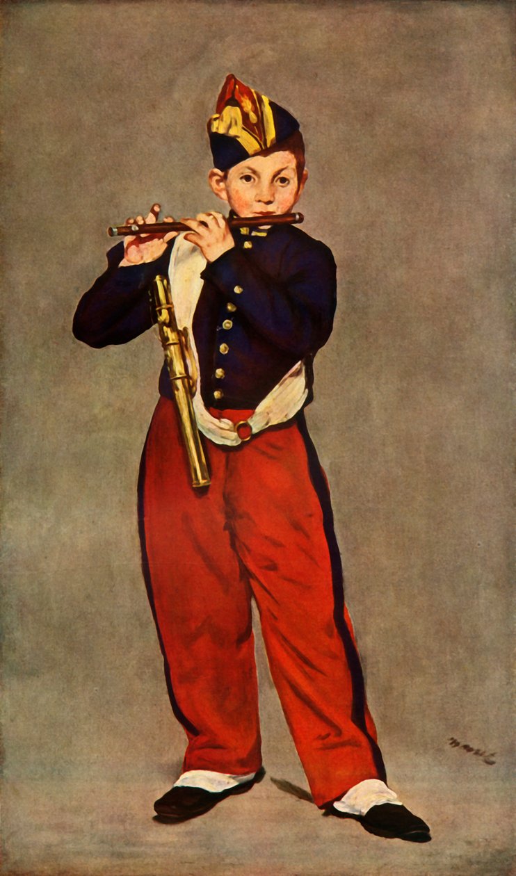De pijper door Édouard Manet