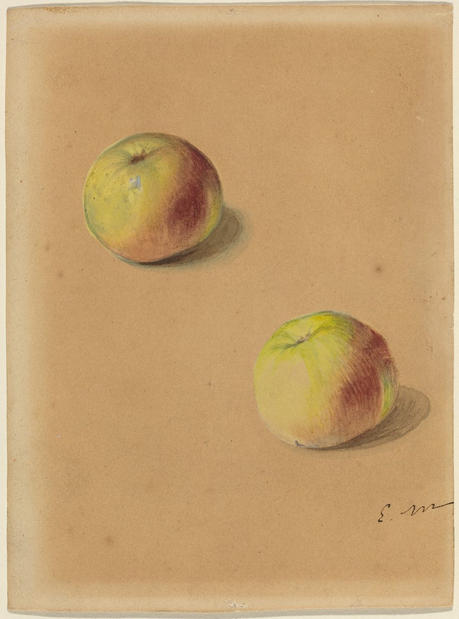 Twee appels door Édouard Manet