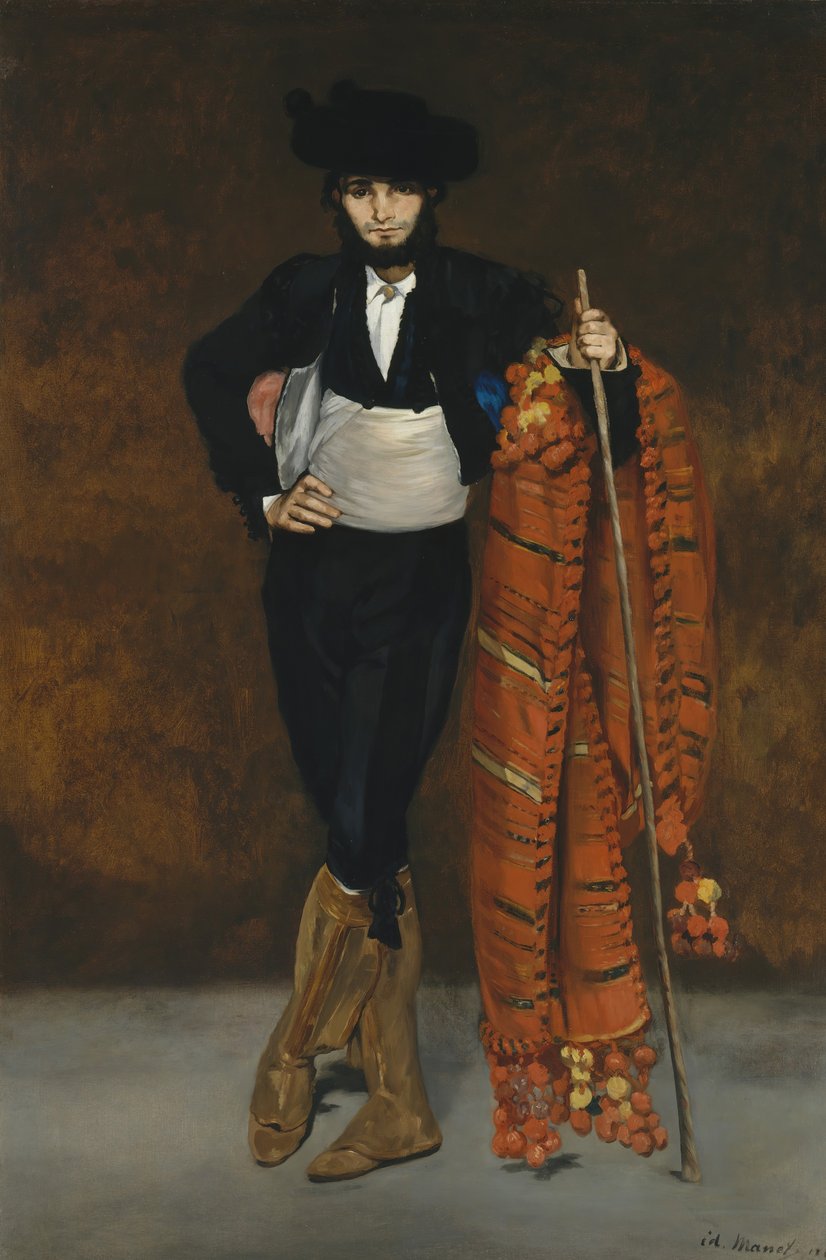 Jonge man in het kostuum van een Majo, 1863 door Édouard Manet