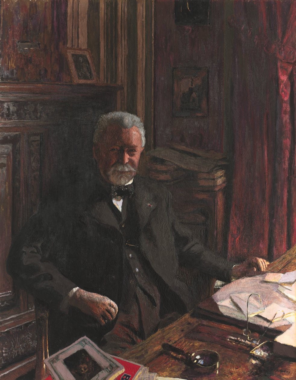 André Bénac door Edouard Vuillard