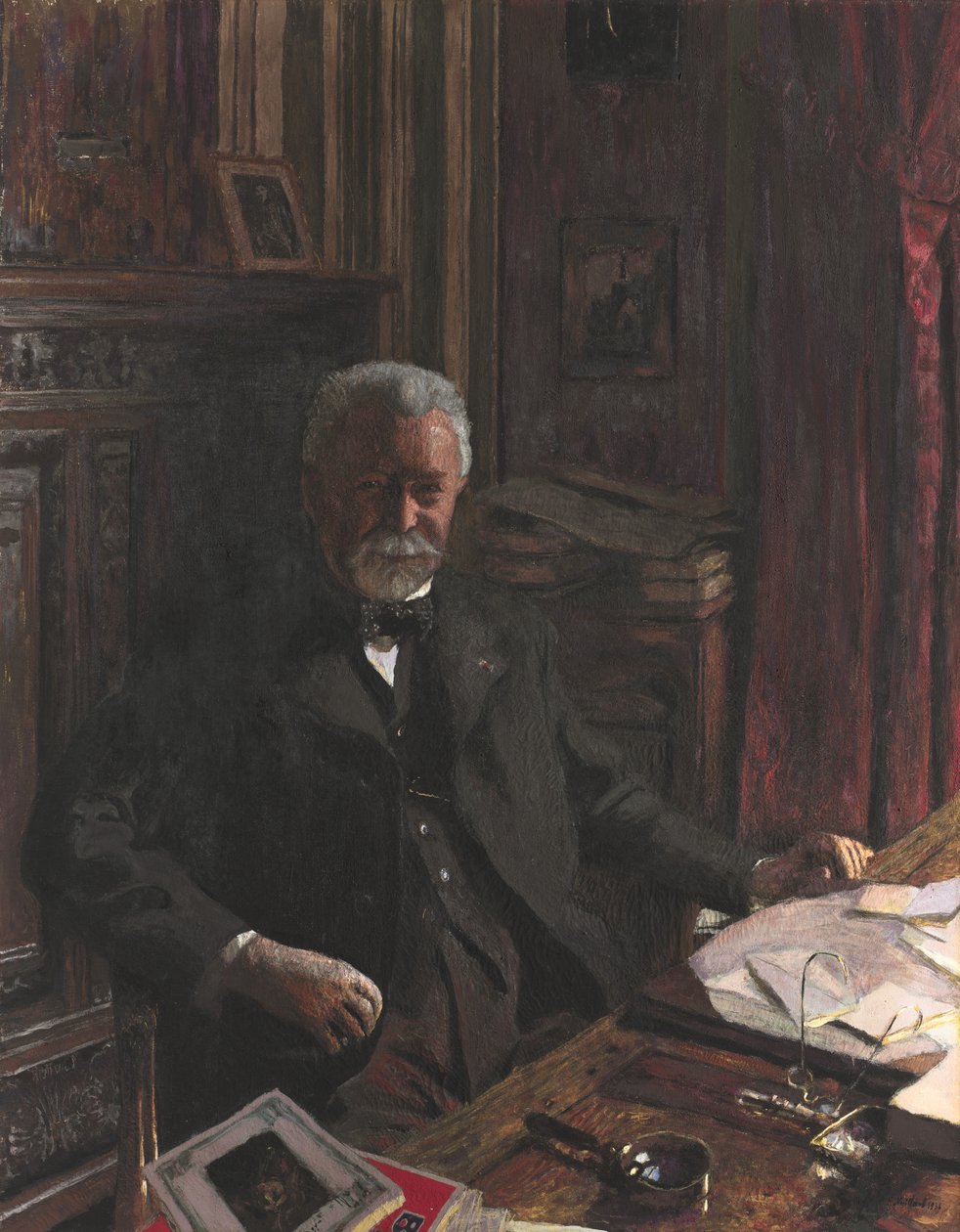 André Bénac door Edouard Vuillard
