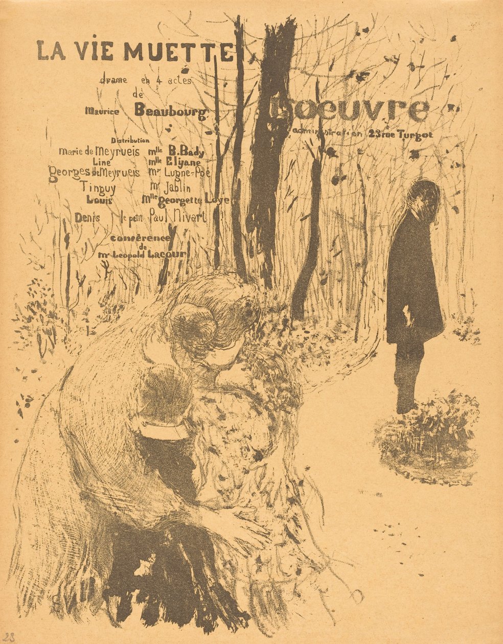 Das stille Leben door Edouard Vuillard