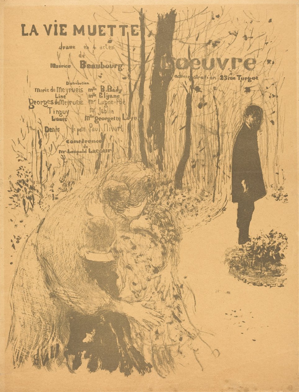 Das stille Leben door Edouard Vuillard