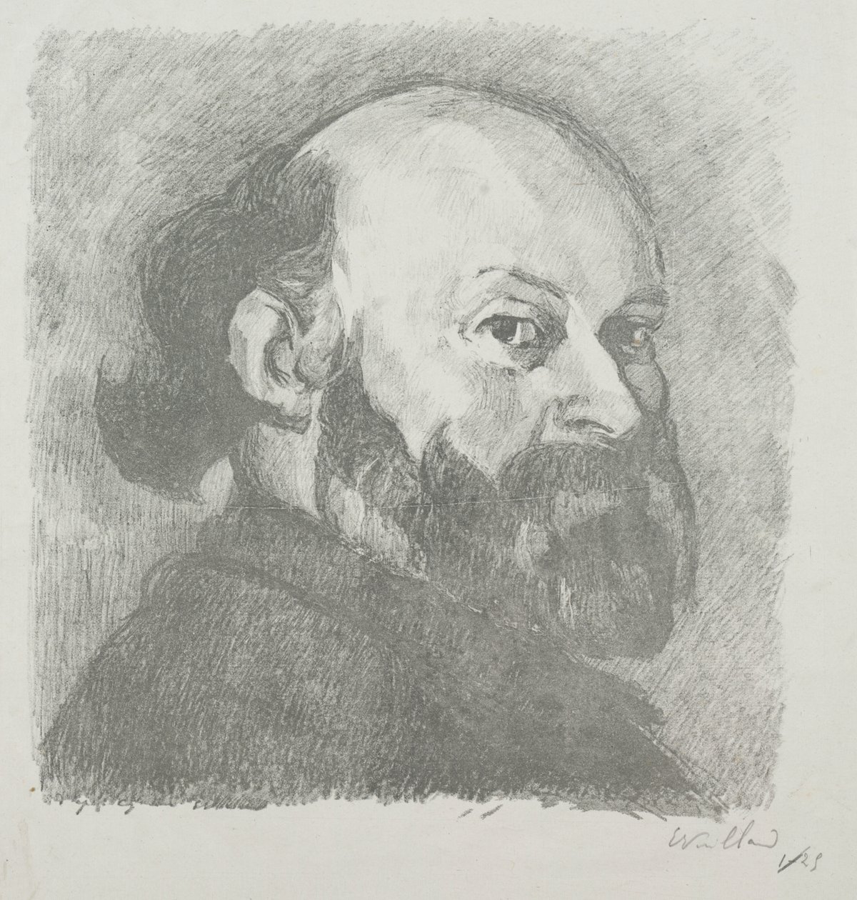 Paul Cézanne door Edouard Vuillard