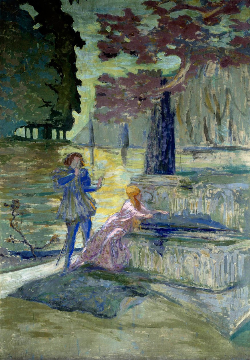 Pelleas en Melisande. Illustratie voor de opera van Claude Debussy door Edouard Vuillard