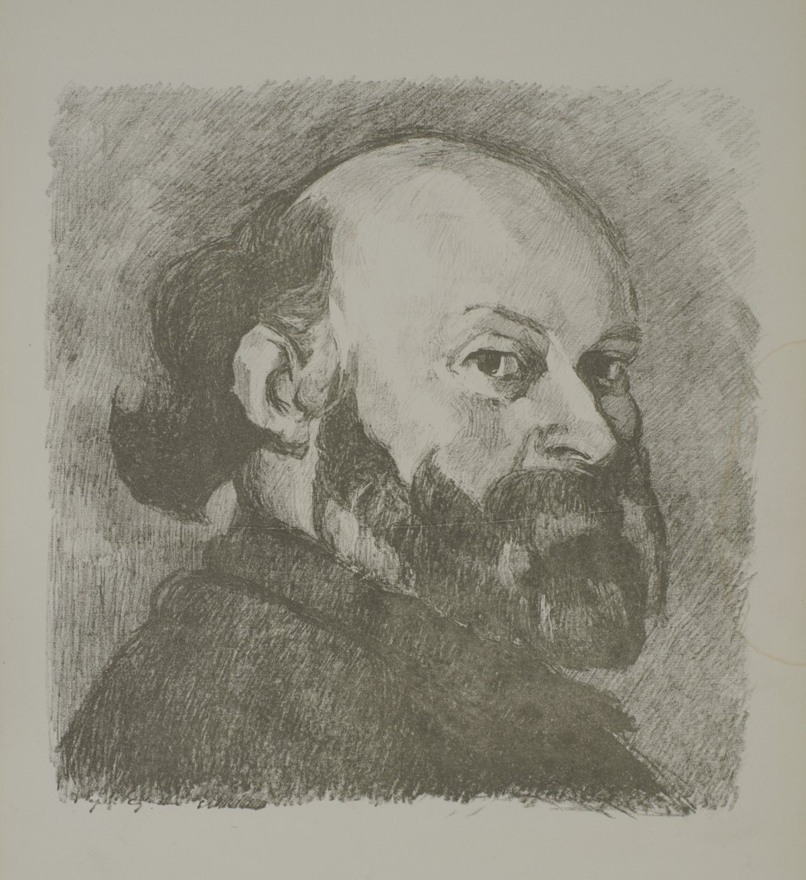 Portret van Cézanne door Edouard Vuillard