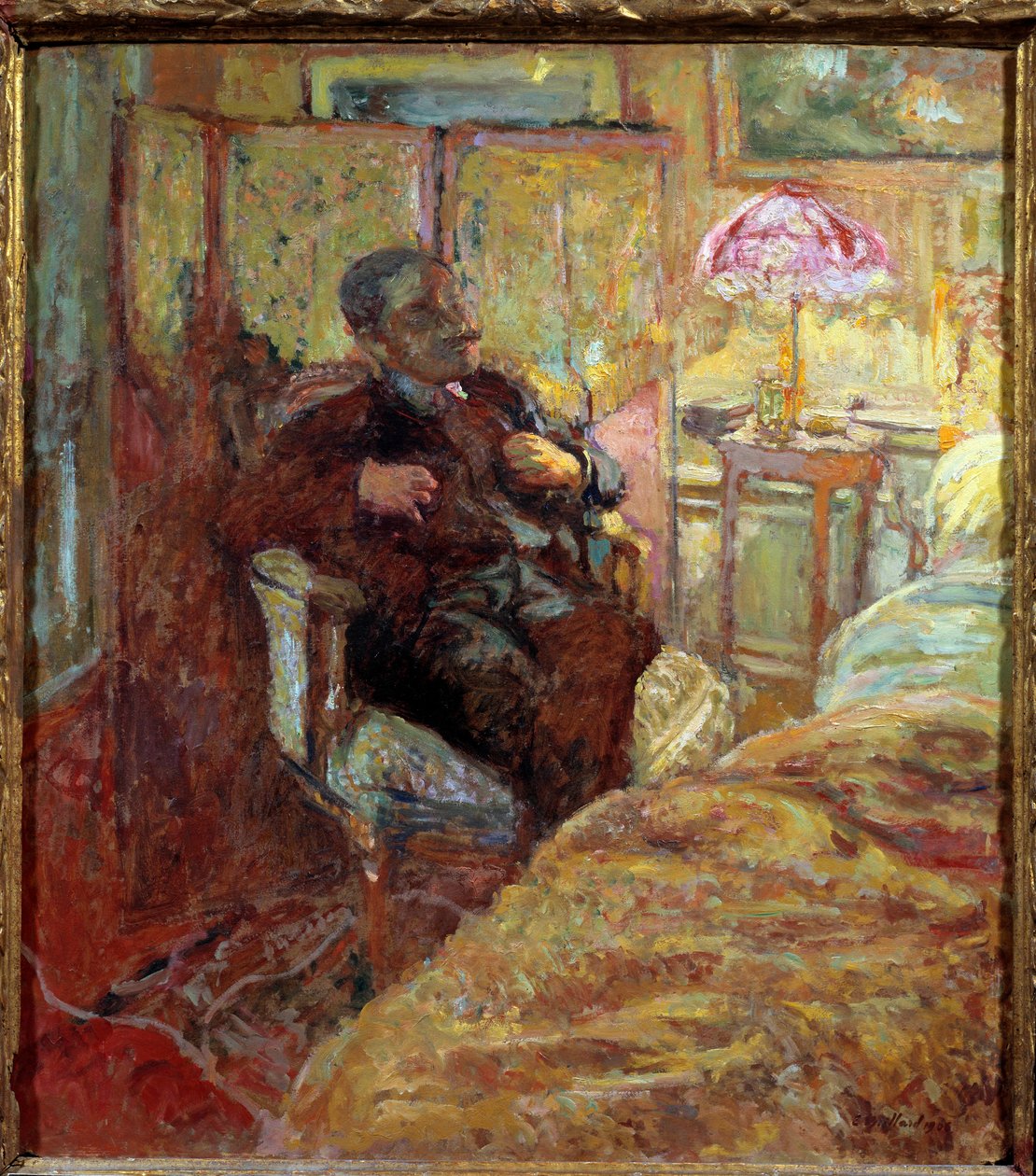 Portret van Romain Coolus, Franse schrijver door Edouard Vuillard