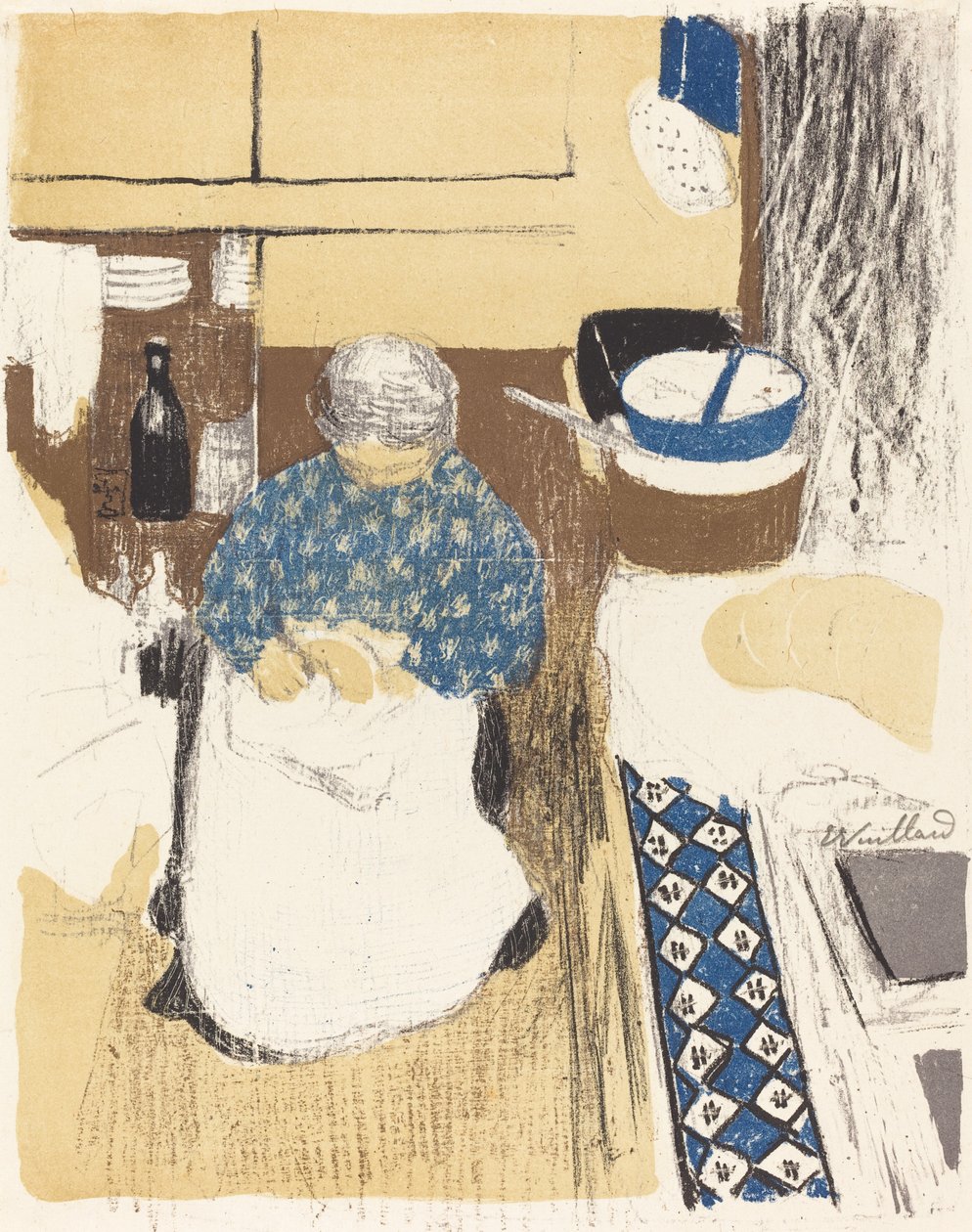 De kok, 1899 door Edouard Vuillard