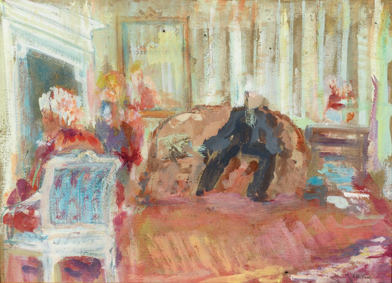 Die Wohnung der Hessels, Rue de Rivoli, Paris door Edouard Vuillard