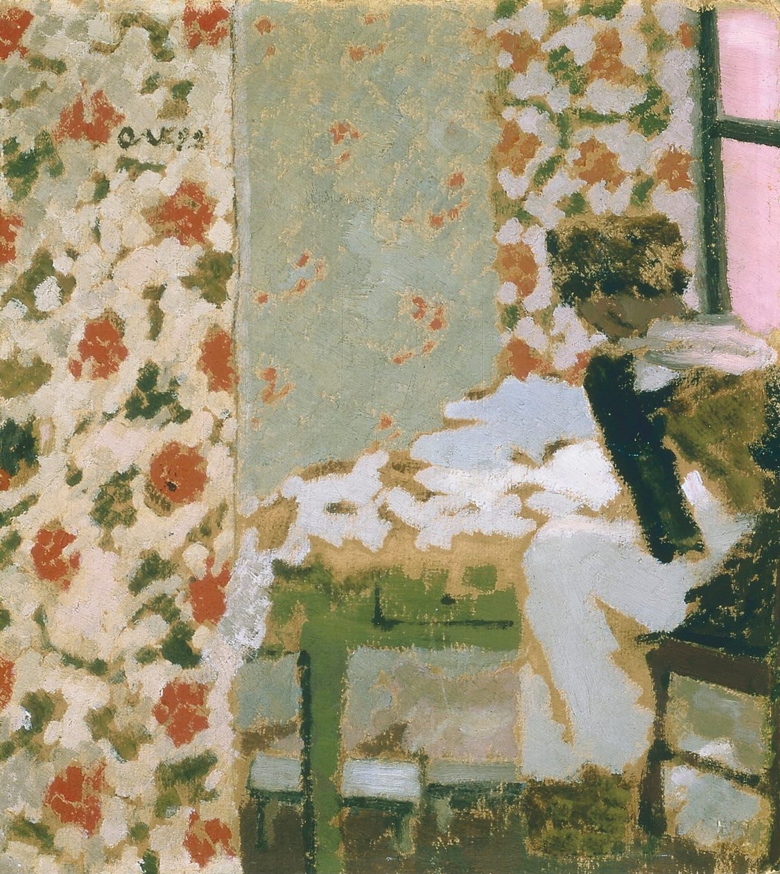 Die Näherin door Edouard Vuillard