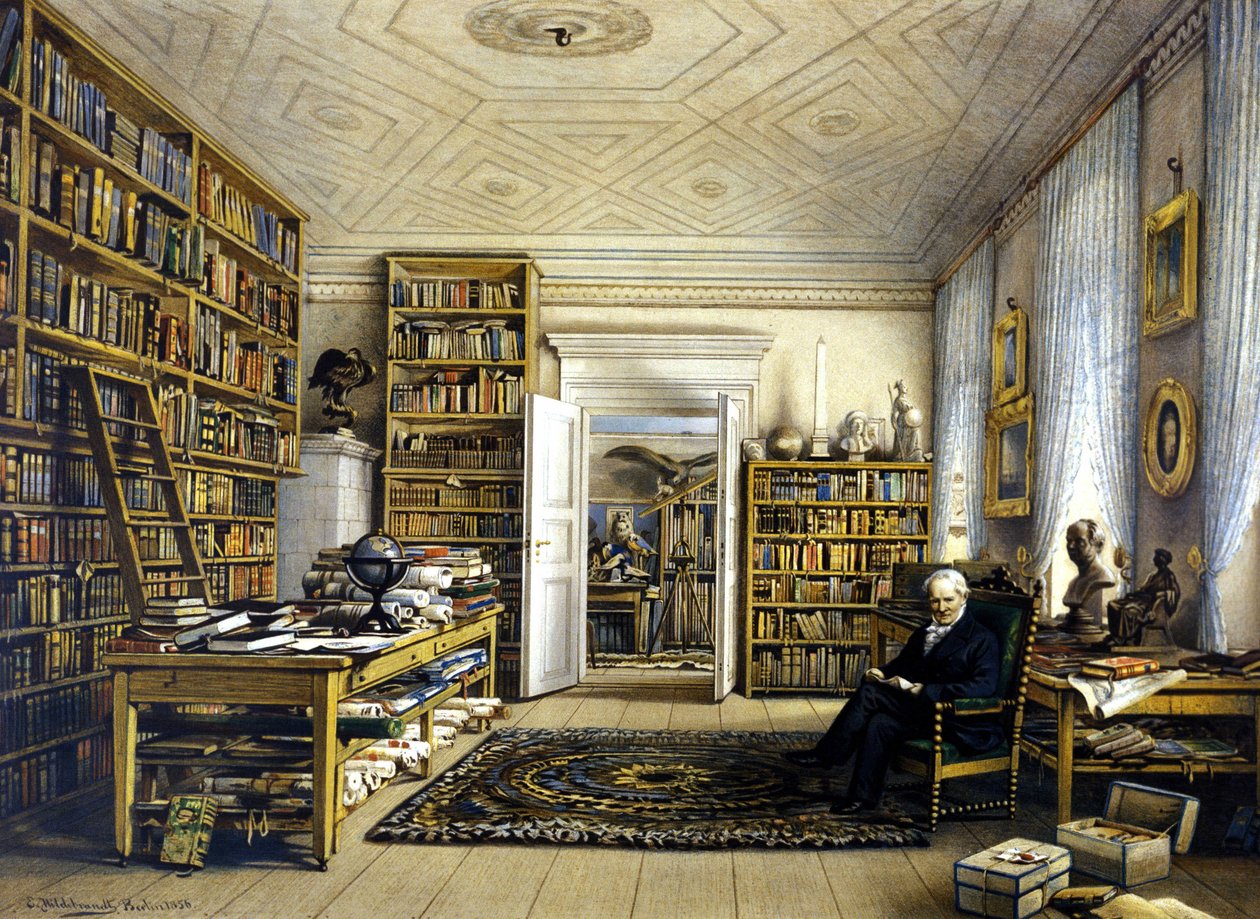 Alexander Von Humboldt (Alexander van Humboldt) door Eduard (after) Hildebrandt