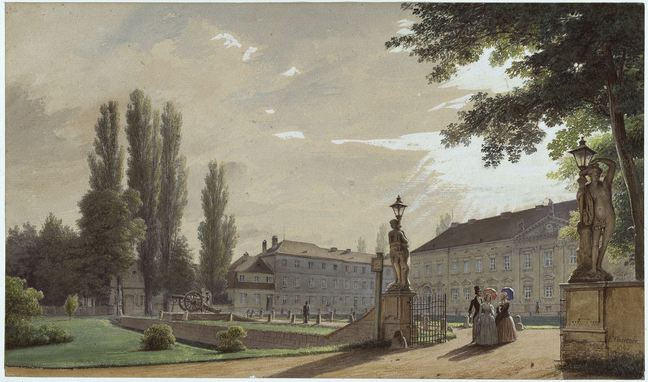 Paleis Bellevue door Eduard Gaertner