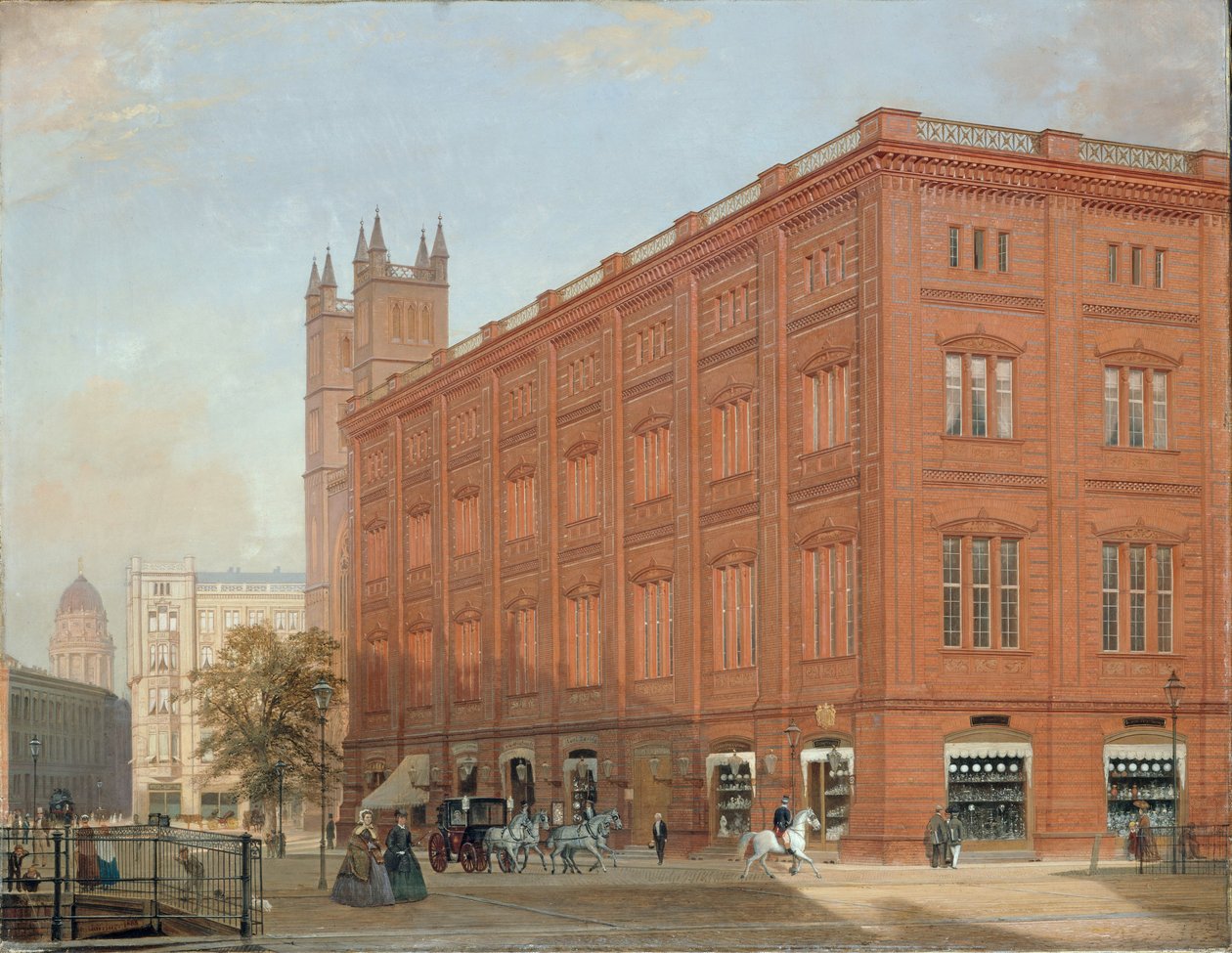 De Academie van Architectuur door Eduard Gaertner