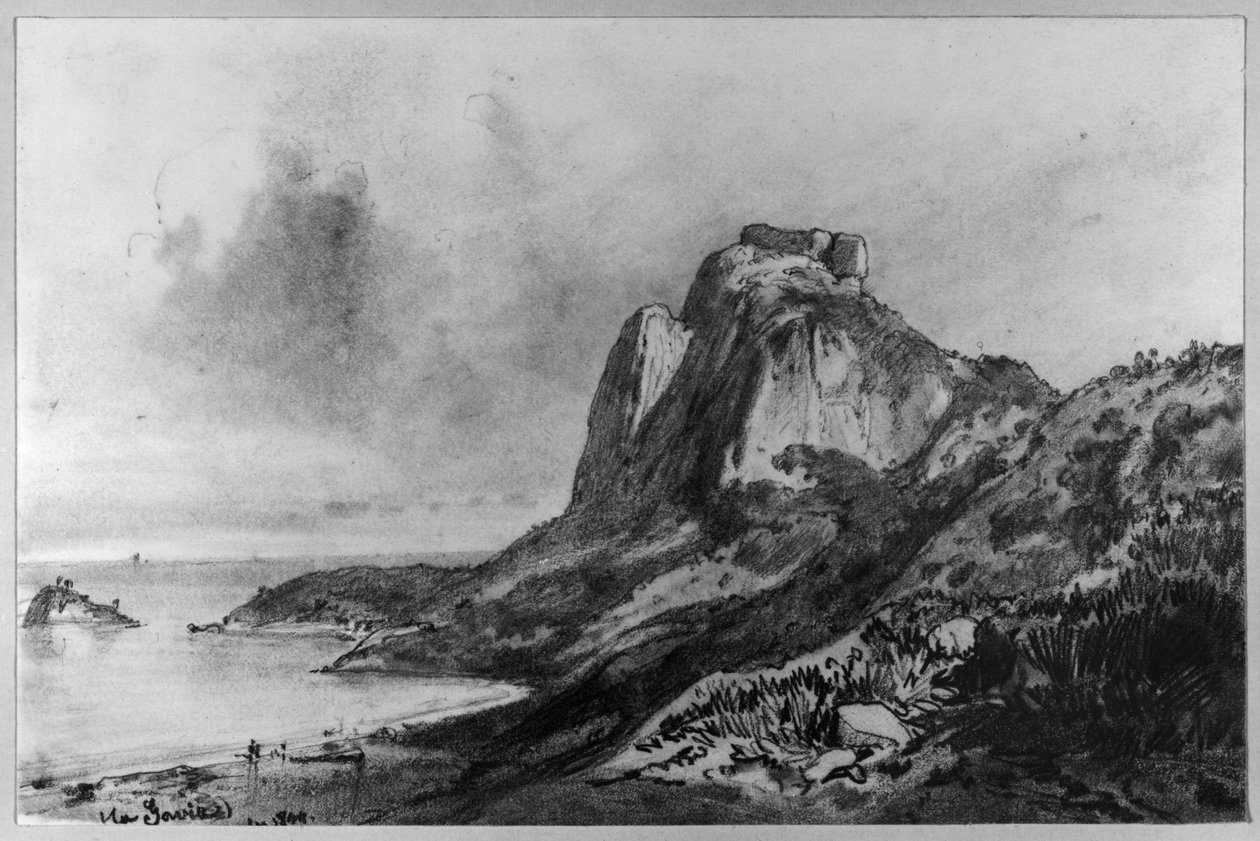 La Gavéa, bij Rio de Janeiro door Eduard Hildebrandt