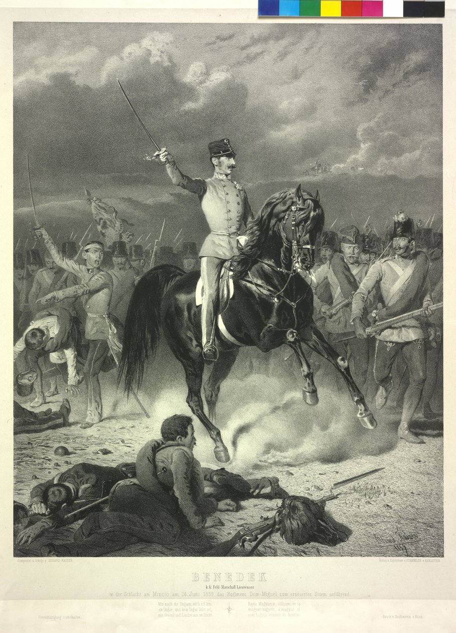 Benedek door Eduard Kaiser
