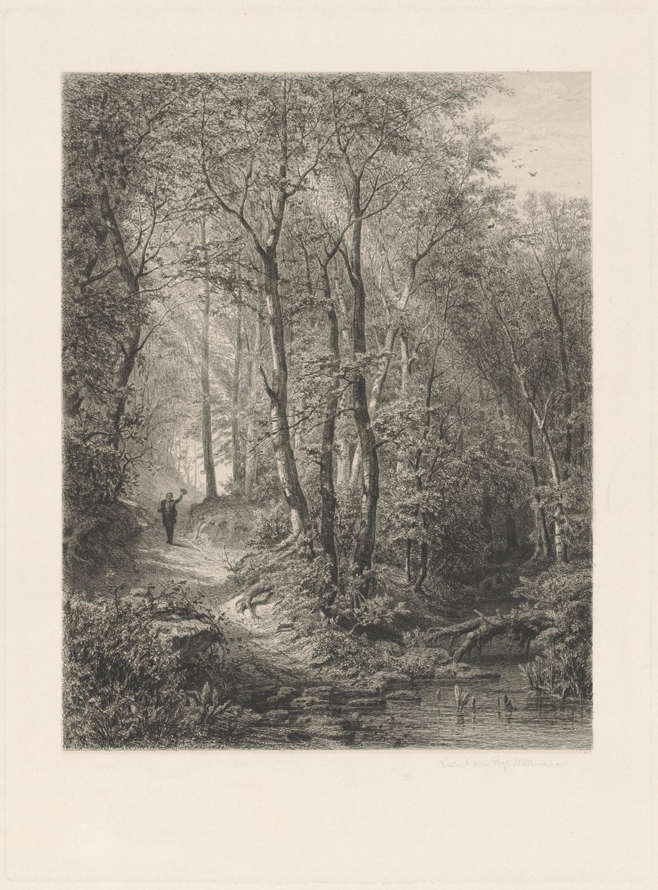 Lente door Eduard Willmann, after Julius Mařák