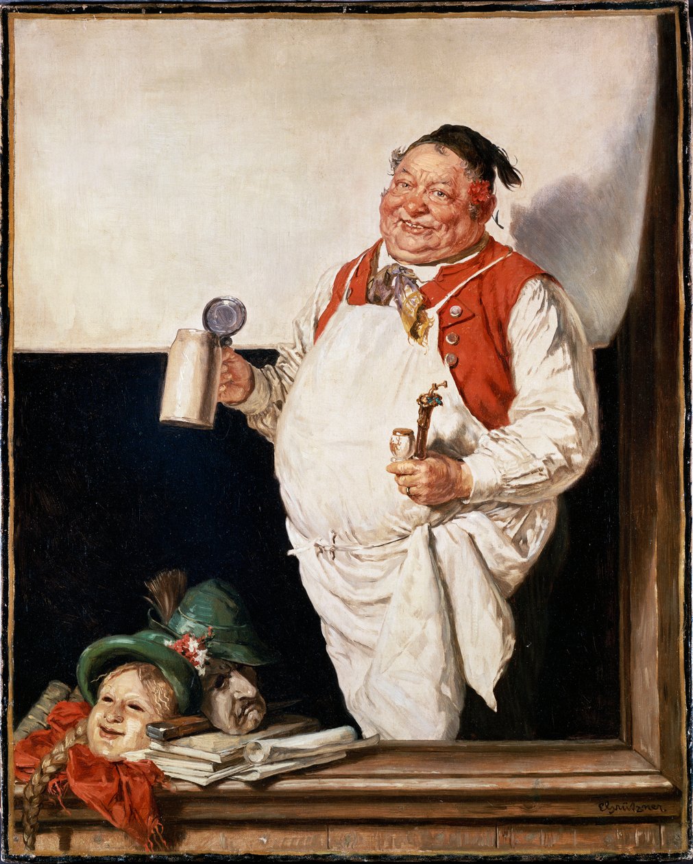 De Herbergier door Eduard von Grutzner