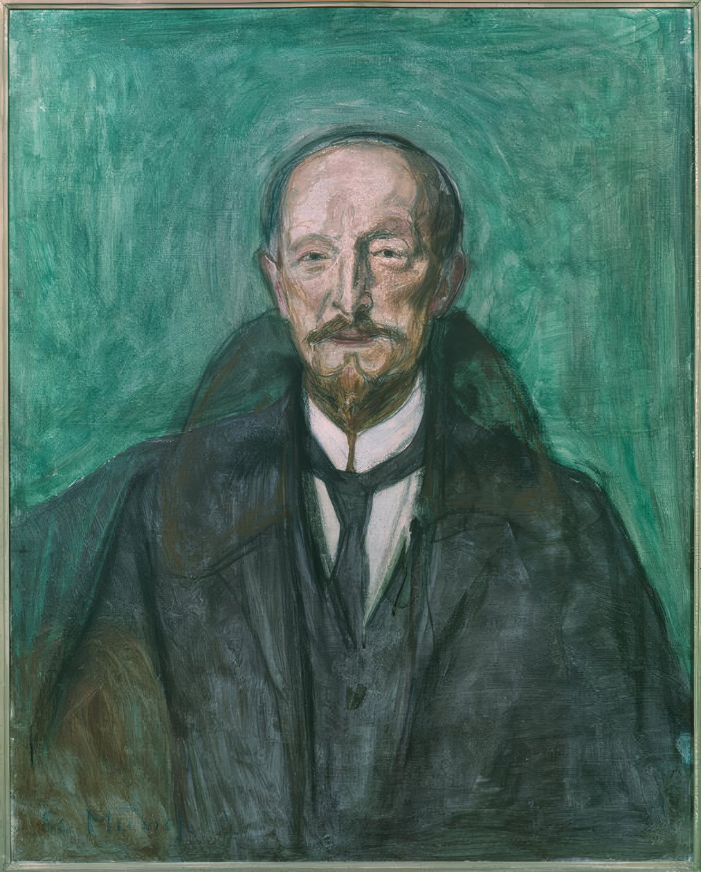 Albert Kollmann door Edvard Munch