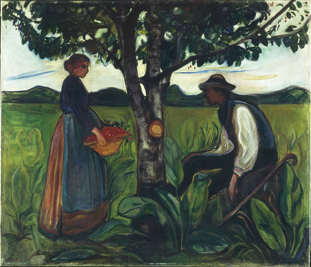 Vruchtbaarheid door Edvard Munch