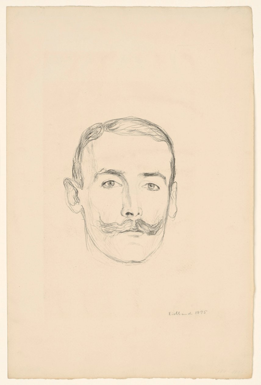 Harry graaf Kessler II door Edvard Munch