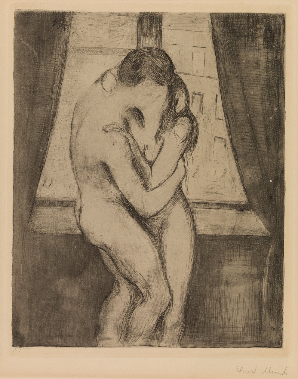 Kus door Edvard Munch