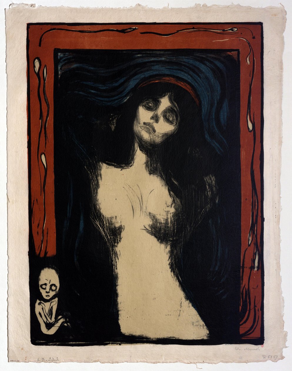 Madonna door Edvard Munch